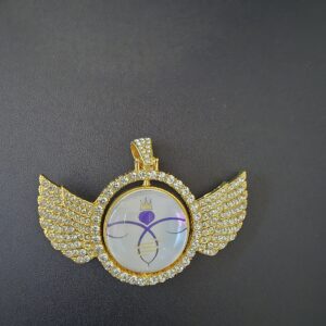 Custom Double sided charms Angle wings