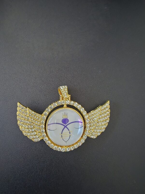 Custom Double sided charms Angle wings